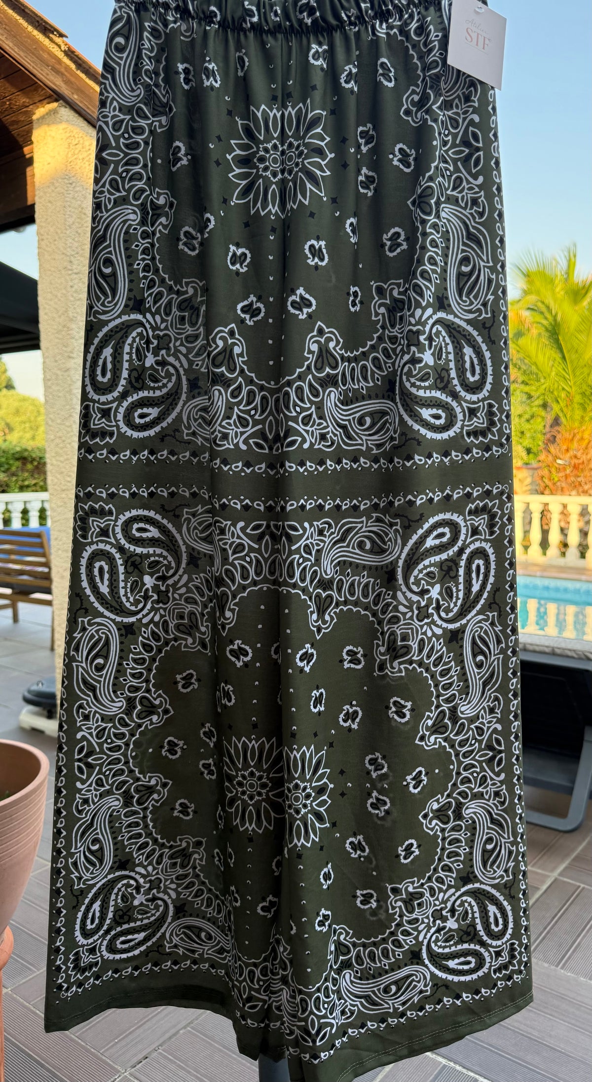 Pantalon Bandana Kaki