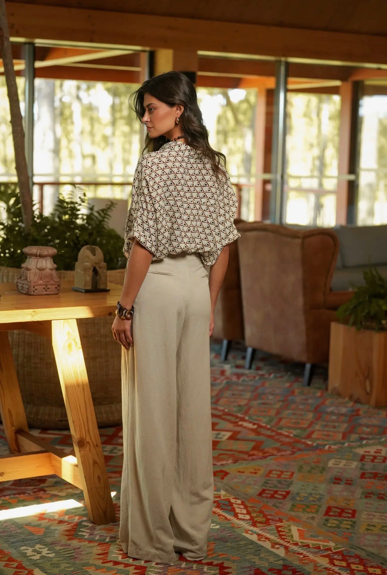 Pantalon en lin