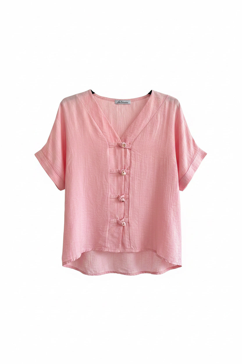Blouse fluide col V